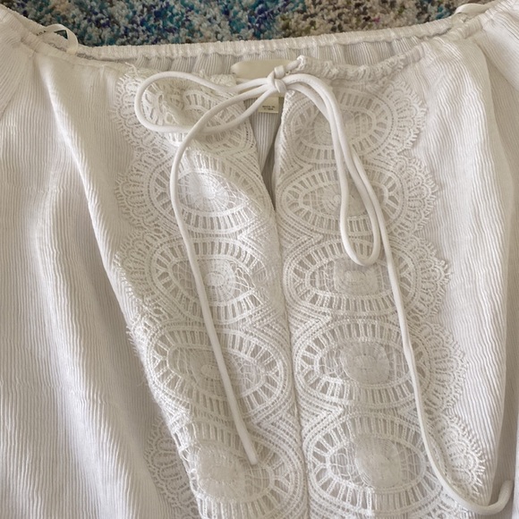 Off the shoulder ribbed shirt - Picture 2 of 4